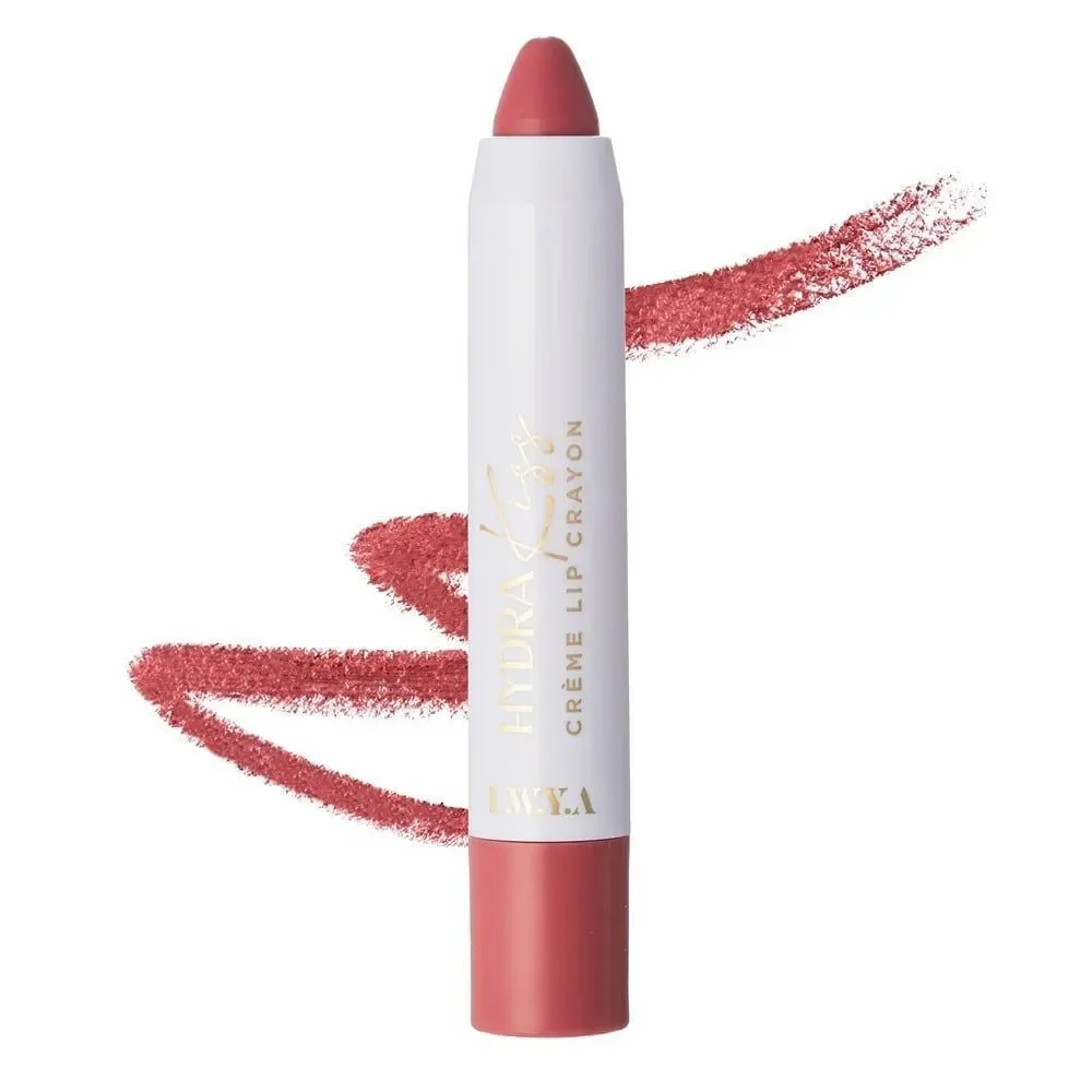 L.W.Y.A. HydraKiss Creme Lip Crayon All Natural Cosmetics Lipstick Crayon 2 pc